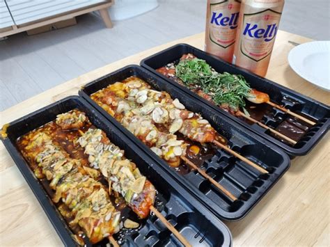 가정중앙시장역 인천 신현동 맛집 효자동닭꼬치 맥주 안주로 딱이에요 네이버 블로그