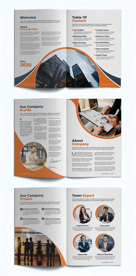 Company Profile Design Pdf - RoycearesSmall