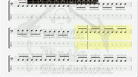 Deep Purple The Spanish Archer Bass Guitar Tab Youtube