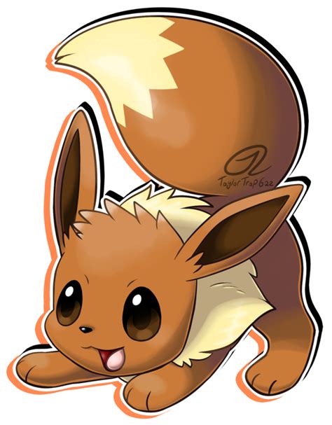 Pokemon Fan Art - Eevee by TaylorTrap622 on DeviantArt | Pokemon, Eevee ...