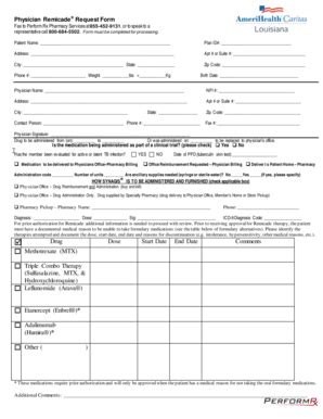 Fillable Online Physician Request Form For Pharmacy Amerihealth