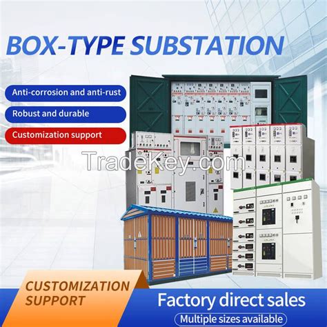 Box Type Substation Pre Assembled European Box Type Substation Outdoor