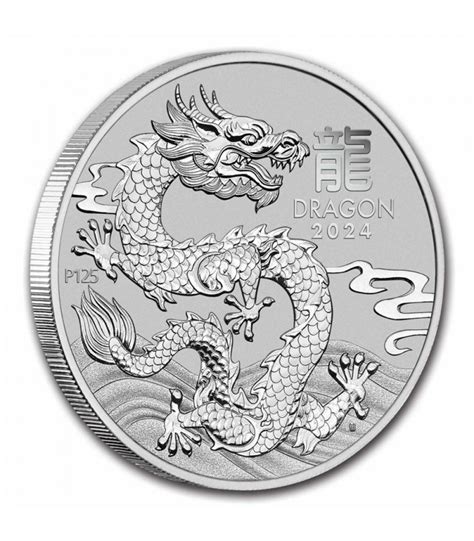 Australia Oz Platinum Lunar Dragon Bu Series Iii