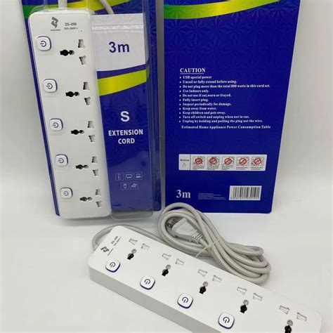 Omni Extension Cord Set With Individual Switch Gang Wed Wed