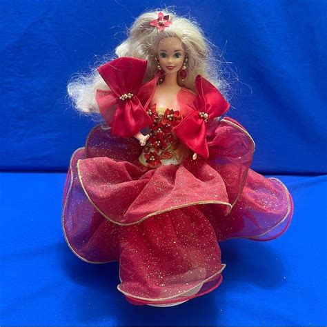 Mattel Barbie 1976 Happy Holidays Christmas doll... - Depop