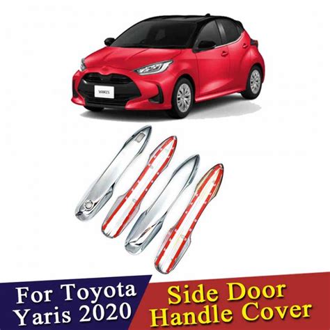 Toyota Yaris Door Handle Chrome Covers Model