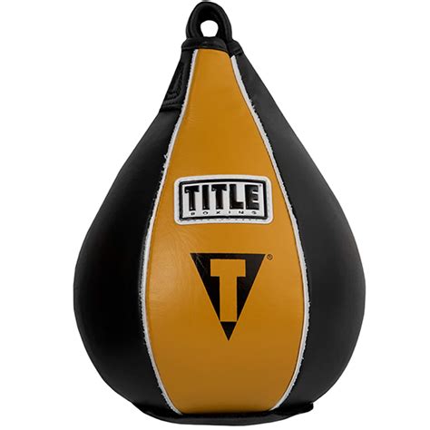 Title Boxing Speed Bag Gloves Literacy Basics