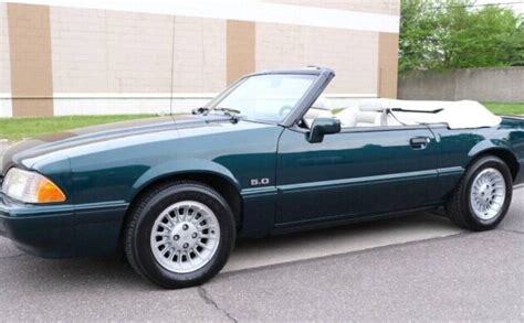 7 Up Edition 1990 Ford Mustang 50 Lx Convertible Barn Finds