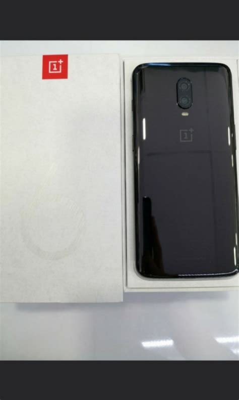 OnePlus 6T 8gb 128gb Mirror Black Mobile Phones Gadgets Mobile