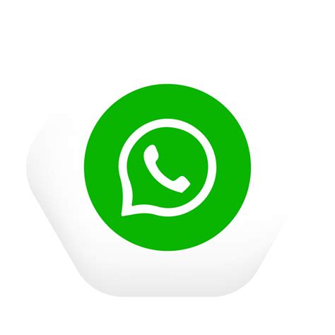 WhatsApp popular social media button icon, instant messenger logo of ...