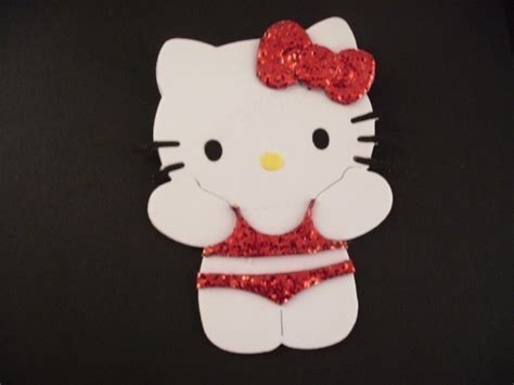 Hello Kitty Magnets · A Magnet · Decorating on Cut Out + Keep