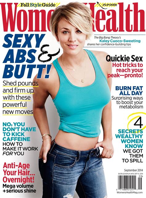 Kaley Cuoco Women S Health Magazine September 2014 Cover