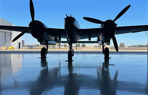 Recovered and Restored World War II P-38 Glacier Girl Visiting Lone Star Flight Museum Through ...