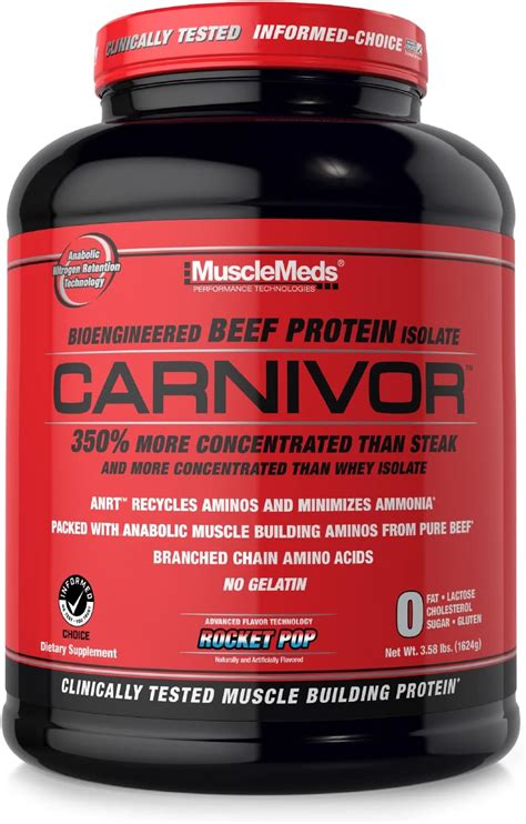 Musclemeds Carnivor Shred Fat Burning Hydrolized Beef