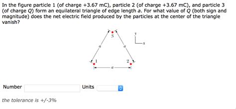 Solved In The Figure Particle Of Charge Mc Chegg