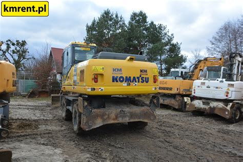 KOMATSU PW 180 7EO KOPARKA KOŁOWA KM Rent