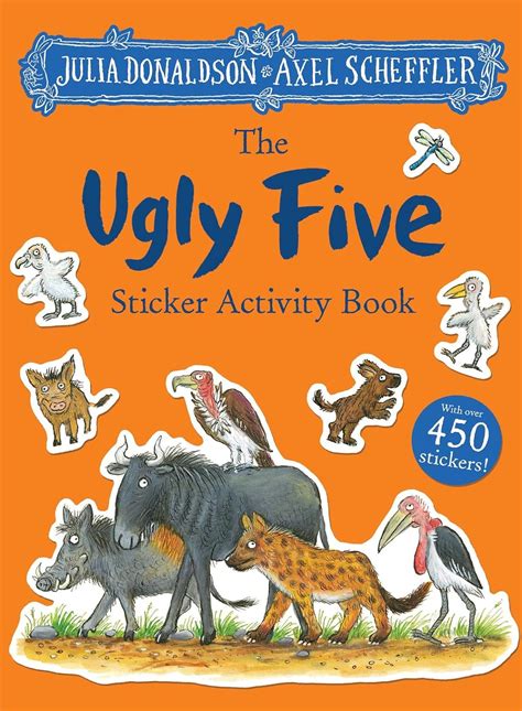 The Ugly Five Sticker Activity Book Packed With Mazes Dot To Dots