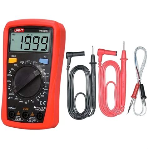 Uni T Ut C Digital Multimeter Handheld Ac Dc Volt Ohm Temperature