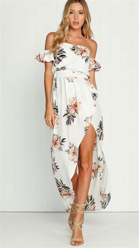 Sunkissed Dress White Floral Maxi Dress Dresses Floral Maxi Dress