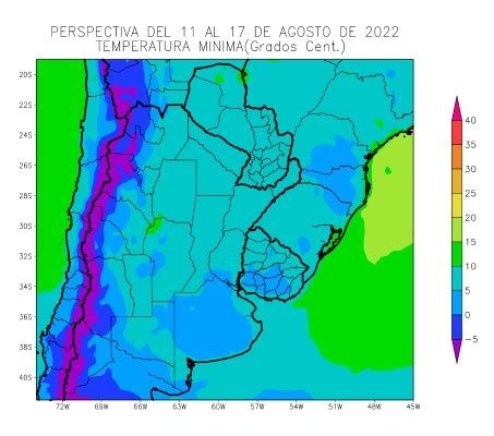 Tiempo frío seguido por un marcado incremento térmico acompañado por