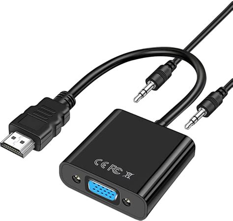 Seminer Adaptateur Hdmi Vers Vga P Hdmi Femelle Vers Vga M Le