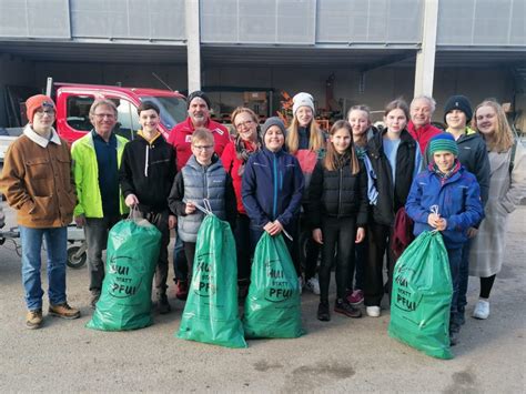 Müllsammelaktion 2023 Sportunion Ohlsdorf