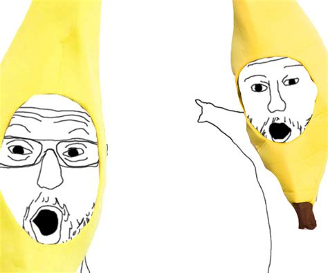 Soybooru Post Soyjaks Banana Clothes Food Foodjak Fruit