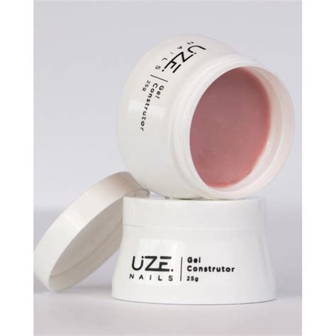 Uze Nails Gel Construtor Natural Nude Pink 25g Shopee Brasil