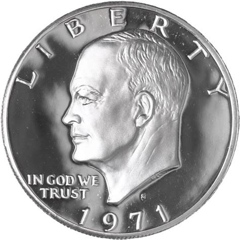 Mavin 1971 Eisenhower Uncirculated Silver Dollar