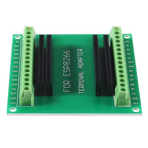 4Pcs ESP8266 Breakout Board GPIO 1 Into 2 Terminal Screw Board