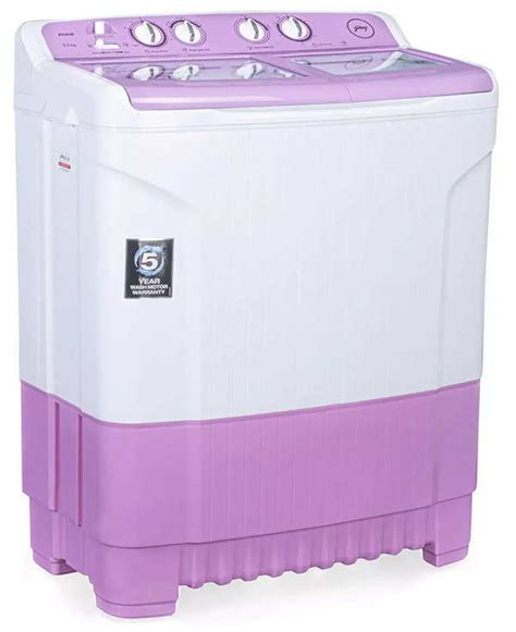 Godrej 8 Kg Semi Automatic Top Loading Washing Machine WSEDGE 8 0 TB3