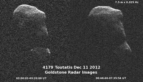 Asteroid Toutatis Tumbles in New Video from NASA - Universe Today