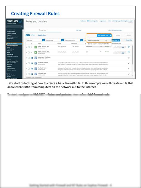 Solution Fw V Getting Started With Firewall And Nat Rules On