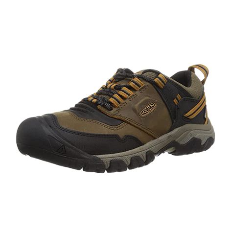 Keen Mens Ridge Flex Waterproof Hiking Boot Brown Discount Keen Mens Boots And More Shoolu