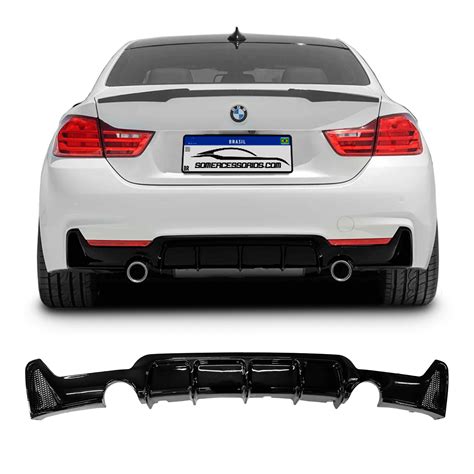 Spoiler Difusor Traseiro Bmw S Rie F M Sport Vo