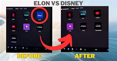 Elon Musk S Feud With Disney Escalates As Tesla Removes Disney App