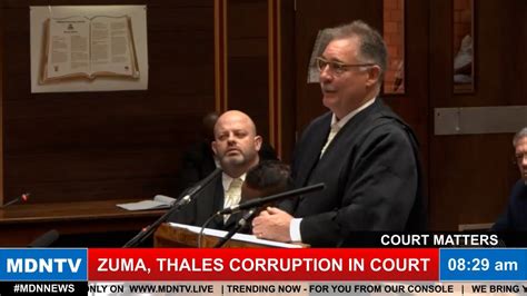 Jacob Zuma Corruption Trial Resumes In High Court Mdntv