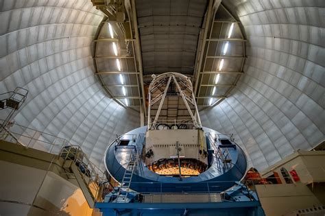 A View Of The Interior Of The Mayall Telescope At Kitt Peak National