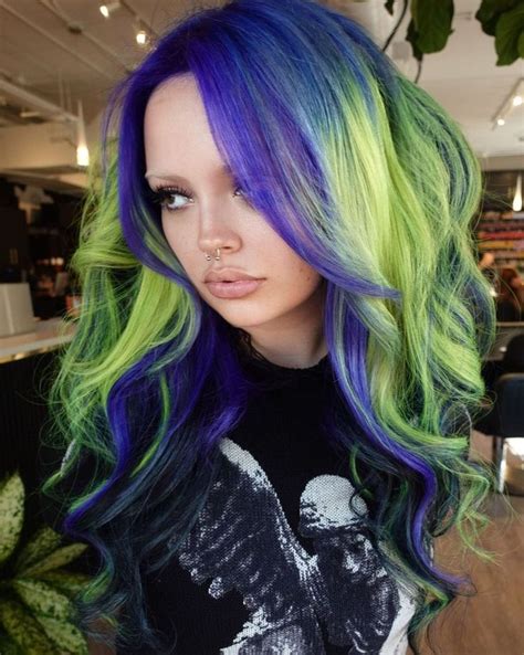 colorful hair ideas   vivid hair color hair color