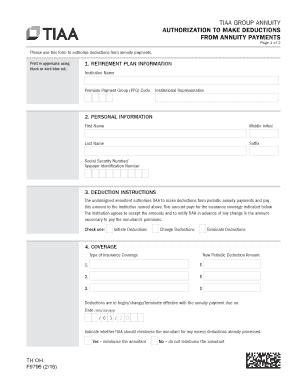 Fillable Online F Tiaa Cref Direct Payment Group Annuity Request To