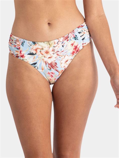 Azura Women S Patonga Gathered Midrise Bikini Bottom Purely Swim