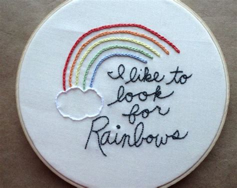 Handmade Embroidery Hoop Art