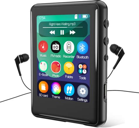 Amazon MECHEN 64GB MP3 Player Bluetooth 5 3 With 2 4 Full Touch