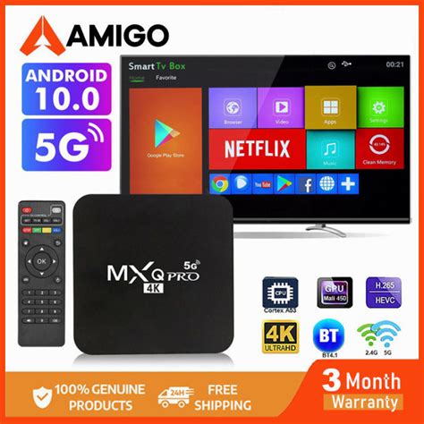 Mxq Pro 4k Android Tv Box 5g Latest Version 16g Ram256g Rom Mxq Pro