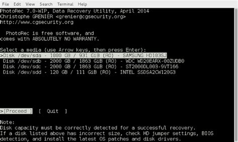 Testdisk Partition Recovery And File Undelete For Windows Linux And Mac