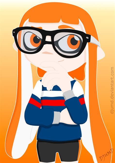 Splatoon Inkling Girl Orange 2k By Djumd On Deviantart