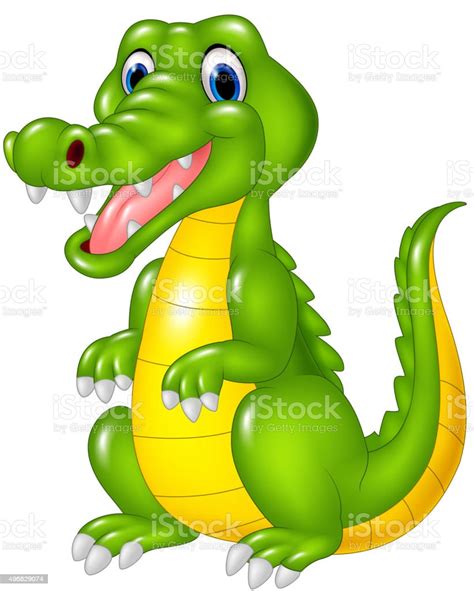 Cartoon Cute Crocodile向量圖形及更多2015年圖片 2015年 動物 卡通 Istock