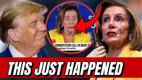 Nancy Pelosi Freaks Out After Trump Wins Presidential Debate Lies