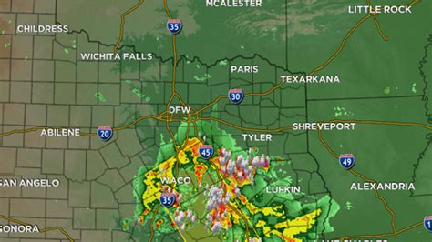 Severe Weather Moves Into North Texas Nbc 5 Dallas Fort Worth