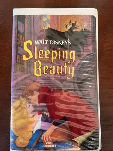 Walt Disney Classic Sleeping Beauty Black Diamond Vhs Movie